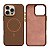 Capinha silicone textura de couro para iPhone 16 Pro - Imagem 8