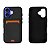 Capinha Textura Couro Porta Cartão para iPhone 16 Premium - Imagem 11