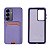 Capinha Textura Couro Porta Cartão para Galaxy S25 Plus - Imagem 1