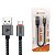 Cabo de Dados USB para USB-C Carga Turbo Nylon 24CM Reforced - Imagem 2