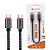 Cabo de Dados USB-C Carga Turbo Nylon 24CM Reforced - Imagem 2