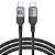 Cabo de Dados Peining USB-C Carga Turbo 100W 1 M Alumínio - Imagem 1