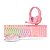 Kit Starter Gamer Combo EG-53 Rosa Evolut RGB Rainbow - Imagem 1