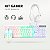 Kit Gamer EG-55 Branco Evolut Teclado Mouse Headset - Imagem 5