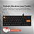 Mini Teclado Mecânico Compacto com Fio PEI-FR03 Peining - Imagem 4