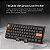 Mini Teclado Mecânico Compacto com Fio PEI-FR03 Peining - Imagem 7