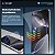 Película Armor Visor X-One  para iPhone 17 Anti Luz Azul - Imagem 3