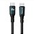 Cabo de Dados Tipo C de Nylon 2 M Peining Carga Turbo 66W - Imagem 1