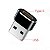 Mini Adaptador OTG USB P/ Tipo-C Transferência Carregamento - Imagem 4