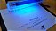 TINTA REAGENTE A LUZ NEGRA - AZUL 250g - Imagem 1