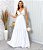 Vestido Longo Branco - Imagem 1