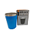 Copo térmico americano De Cerveja Aço Inox  250ml - Imagem 6