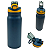 Garrafa Térmica Sport 700ml Academia Esportiva Preta Azul - Imagem 4