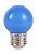 Kit 10 Lâmpada LED Bolinha 1w Azul | Inmetro - Imagem 2