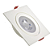 Kit 12 Spot LED 12W SMD Embutir Quadrado Branco Frio Base Branca - Imagem 2