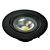 Kit 10 Spot LED SMD 7W Redondo Branco Quente Preto - Imagem 3