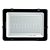 Kit 5 Refletor Micro LED Ultra Thin 1000W Branco Frio Black Type - Imagem 3