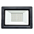 Kit 5 Refletor MicroLED Ultra Thin 200W Verde Black Type - Imagem 4