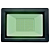 Kit 50 Refletor MicroLED Ultra Thin 200W Verde Black Type - Imagem 3