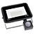 Kit 10 Refletor MicroLED Ultra Thin 30W Branco Frio Black Type Sensor - Imagem 4