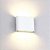 Kit 5 Luminária Arandela LED 12W Retanglar Branco Quente - Imagem 3