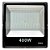 Refletor Holofote MicroLED Slim 400W Branco Frio - Imagem 2