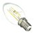 Lâmpada LED Vela Cristal E14 4W Bivolt Branco Frio | Inmetro - Imagem 2