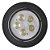 Spot Dicróica 5w LED Direcionável Corpo Preto - Imagem 2