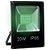 Kit 5 Refletor Holofote MicroLED SMD 20W Verde - Imagem 2