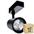 Kit 12 Spot LED 12W Branco Quente para Trilho Eletrificado Preto - Imagem 1