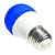 Lâmpada LED Bolinha 3w Azul | Inmetro - Imagem 2