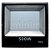 Kit 5 Refletor Holofote MicroLED Slim 500W Branco Frio - Imagem 2