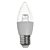 Lâmpada LED Vela Cristal E27 4,5W Bivolt Branco Quente | Inmetro - Imagem 1