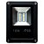 Refletor Holofote Micro LED SMD Slim 10W Azul - Imagem 3