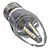 Lâmpada LED Vela Cristal E27 4W Bivolt Branco Frio | Inmetro - Imagem 2