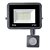 Refletor MicroLED Ultra Thin 20W Branco Frio Black Type Sensor - Imagem 2