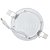 Luminária Plafon 6w LED Embutir Branco Frio - Imagem 4