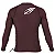 Camiseta manga longa extraline Mormaii Vinho - Imagem 3