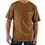 CARHARTT - Camiseta Pocket Loose Fit "Oiled Walnut Heather" -NOVO- - Imagem 1