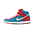 NIKE - SB Dunk High "Bloody Gums" -USADO- - Imagem 1