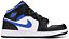 NIKE - Air Jordan 1 Mid GS "White/Black/Royal" -NOVO- - Imagem 3