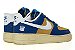 NIKE x UNDEFEATED - Air Force 1 Low "5 On It Blue/Yellow Croc"  -NOVO- - Imagem 3