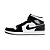NIKE - Air Jordan 1 Mid "Carbon Fiber" -NOVO- - Imagem 1