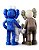 KAWS - Bonecos Family "Marrom/Azul/Branco" -NOVO- - Imagem 3