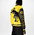 LOUIS VUITTON - Jaqueta Varsity Leather Embroidered "Preto/Amarelo" -NOVO- - Imagem 4