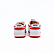 NIKE - Dunk Low "White/University Red" -USADO- - Imagem 4