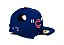 OFF-WHITE x NEW ERA - Boné Chicago Cubs Fitted "Azul/Vermelho" -NOVO- - Imagem 1