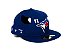 OFF-WHITE x NEW ERA - Boné Toronto Blue Jays Fitted "Azul/Vermelho" -NOVO- - Imagem 1