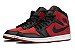 NIKE - Air Jordan 1 Mid "Gym Red/Black" -USADO- - Imagem 6