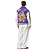 LOUIS VUITTON - Jaqueta Blouson Varsity Multi-Patches Leather "Lilás/Branco" -NOVO- - Imagem 2